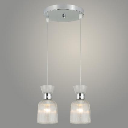 Подвес 07393/2HQ CR хром 2х40W E14 d280 h800, 24